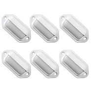 Dream Lighting 12 Volt Surface Mount LED Step Lights, Warm White Deck Lights for Boat, Marine, RV, Camper, Motor home...