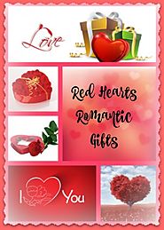 Red Hearts Romantic Gifts To Say I Love You On Valentine's Day • Seasons Charm