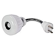 5W PIR Infrared Motion Detection Sensor & Light Sensor White LED Bulb with Flexible Tube & US Plug