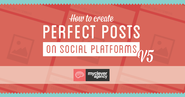 Create Perfect Posts on Social Media - mycleveragency