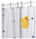 Ducky Duck 72-by-72-Inch Shower Curtain