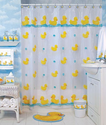 Super Cute Rubber Ducky Shower Curtains