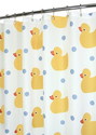 Cute Rubber Ducky Shower Curtains - Adorable!