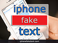 Create and share lifelike iPhone text conversations