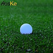 AosKe Pool Floating Lights LED Balls Light Garden Deco Balls Light, Party, Pool, Patio, Waterproof Color Changing Bal...