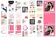 Instagram pack 'Pink Passion'