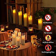 Top 10 Best LED Flameless Flickering Candles Reviews 2017-2018 on Flipboard