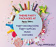 Party Packages- Party Zebra