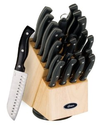 Oster 70555.22 Winsted 22-Piece Cutlery Block Set, Brushed Satin : Amazon.com : Kitchen & Dining