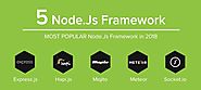 5 Most Popular Node.js Framework Examples in 2018