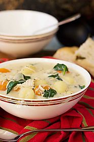 Crockpot chicken gnocchi soup