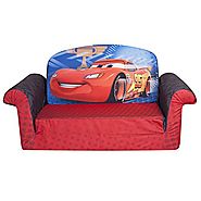 Marshmallow Furniture, Children’s 2 in 1 Flip Open Foam Sofa, Disney/Pixar Disney Pixar Cars 2, by Spin Master