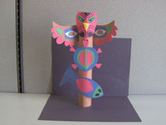 Create a Paper Totem Pole for Native American Heritage Month