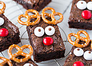 Easy Rudolph Brownies