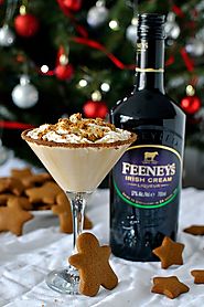 Feeney's Gingerbread Latte Martini