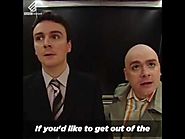 Voice recognition technology...in a lift...in Scotland