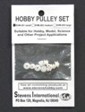 Assorted Small Plastic Pulley Set (1.9mm ID) (10pcs) Stevens Motors