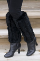 Rabbit Fur Boot Toppers- A fashion statement
