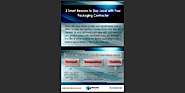 3 Smart Reasons to Stay Local with Your Packaging Contractor