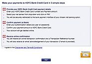 How to Pay HDFC Credit Card Bill Payment through Debit Card