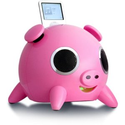 Amazon.com: Speakal iPig 2.1 Stereo iPod Docking Station with 5 Speakers (Pink): MP3 Players & Accessories