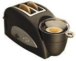 Back to Basics TEM500 Egg-and-Muffin 2-Slice Toaster and Egg Poacher : Amazon.com : Kitchen & Dining