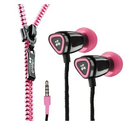 Amazon.com: Zipbuds JUICED In-Ear Earbuds with Tangle Free Zipper Cabling (Pink): Electronics