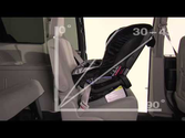 BRITAX G3 Convertible Car Seats: Rear Facing Installation using the Lap Belt Only