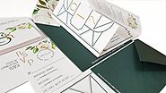 Lustrous Night - Sheen Invitations - 123WeddingCards