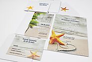 Wonderful Beach Invitations for Destination Wedding