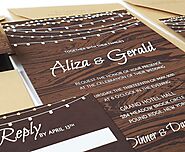 Marvelous Rustic Wedding Invitations
