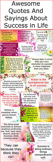 Awesome Quotes And Sayings About Success in Life – Quotes And Sayings