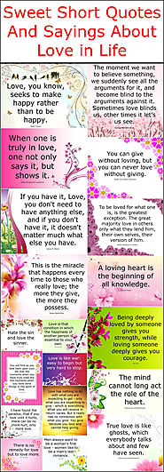 Sweet Short Quotes And Sayings About Love in Life – Quotes And Sayings