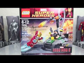 Iron Man 3 LEGO Marvel Super Heroes Iron Man VS The Mandarin Ultimate Showdown Set Toy Review