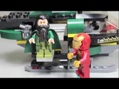 Iron Man 3 LEGO Marvel Super Heroes Malibu Mansion Attack Set Movie Toy Review