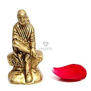 Send Sai Brass Idol Online Same Day Delivery - OyeGifts.com