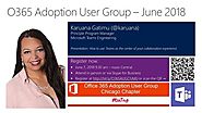 June 7, 2018 Meeting - Adopting Microsoft Teams | Office 365 Adoption User Group - Chicagoland Chapter (Chicago, IL) ...