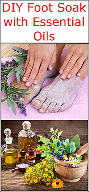 DIY Foot Soak with Essential Oils | Listerine Foot Soak