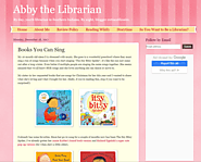 Abby the Librarian: Books You Can Sing