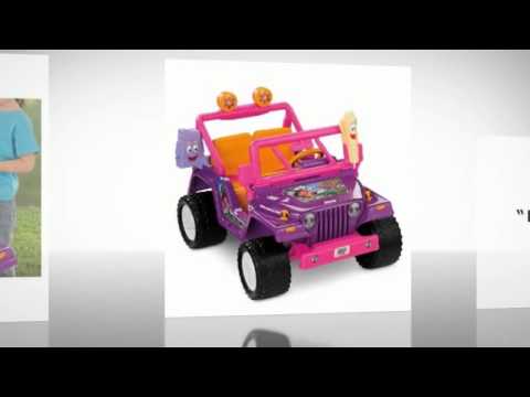 Power Wheels Dora The Explorer Jeep Wrangler