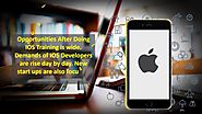 Enroll for best IPhone application development training in Vadodara