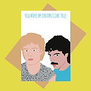 Hall & Oates Valentine's Day Card