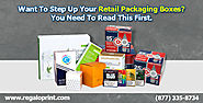 Retail Packaging Boxes by RegaloPrint