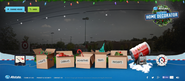 Allstate's "Holiday Home Decorator" Site Lets You Decorate Your House, Then Mayhem Guy Destroys It