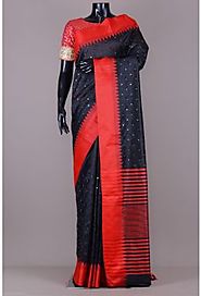 Buy Blended Silk Sarees Online | Designer Silks Sarees with Price
