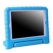 HDE iPad Mini Kids Case Shockproof Handle Stand Cover for Apple iPad Mini 2/3 Retina (Blue)