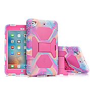 iPad Mini Case, ACEGUARDER Full Body Protective Rubber Cover (Impact Resistant) (Shockproof) (Scratchproof) with Scre...
