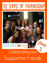 12 Days of Friendship | Holidays, Christmas | Cheerleaders, gift of friendship | The New Girlfriendology | Be a Bette...