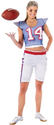 Amazon.com: Football Player Girl Costume: Clothing
