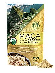 Maca Powder Organic Peruvian Premium Grade Superfood (Raw)- USDA & Vegan Certified - 226.7g (8oz) - Perfect for Break...